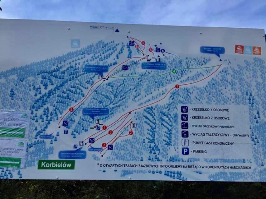 Winterfell Korbielow - Dom Z Basenem Sezonowym Lipiec-Sierpien Εξωτερικό φωτογραφία